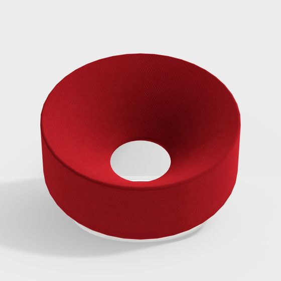 Stylish Ring Chair 3D model for Interior Design