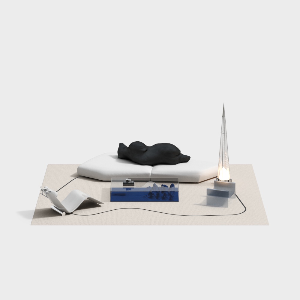 Современный набор журнальных столиков для дивана