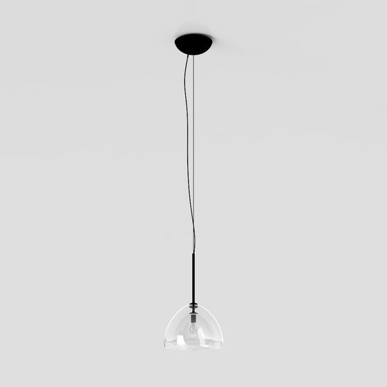 Modern Minimalist 3D Pendant Light Model