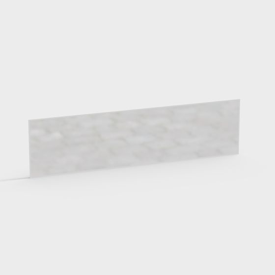 Cloud Pattern Stone Slab 3D model