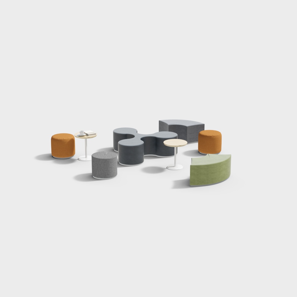 Set di Divani Moderno per Area Reception Ufficio