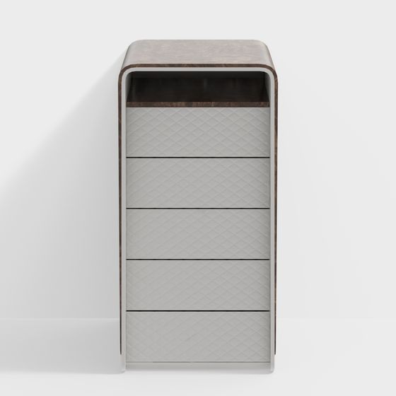 Minimalist Storage Cabinet 3D model