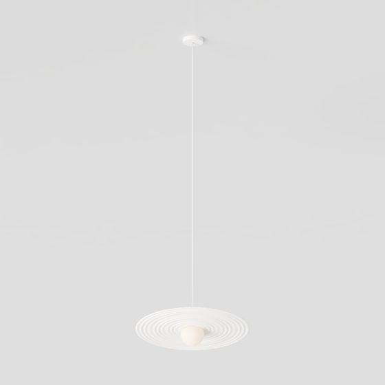 Minimalist Ring Pendant Light 3D model