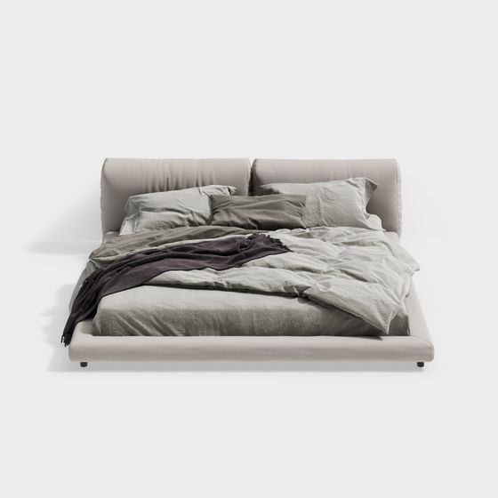 Giường đôi hiện đại