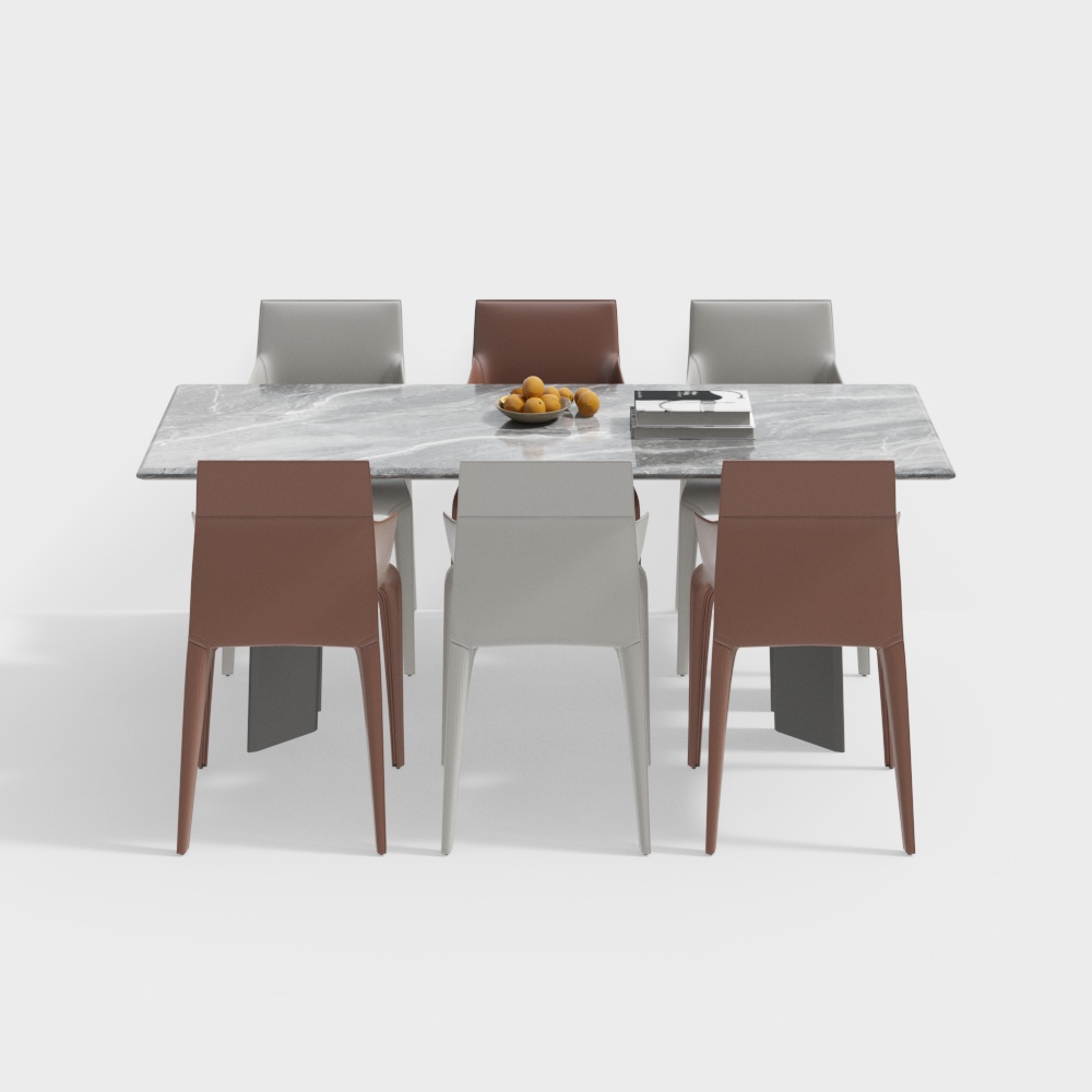 Urban Dining Table 3D model