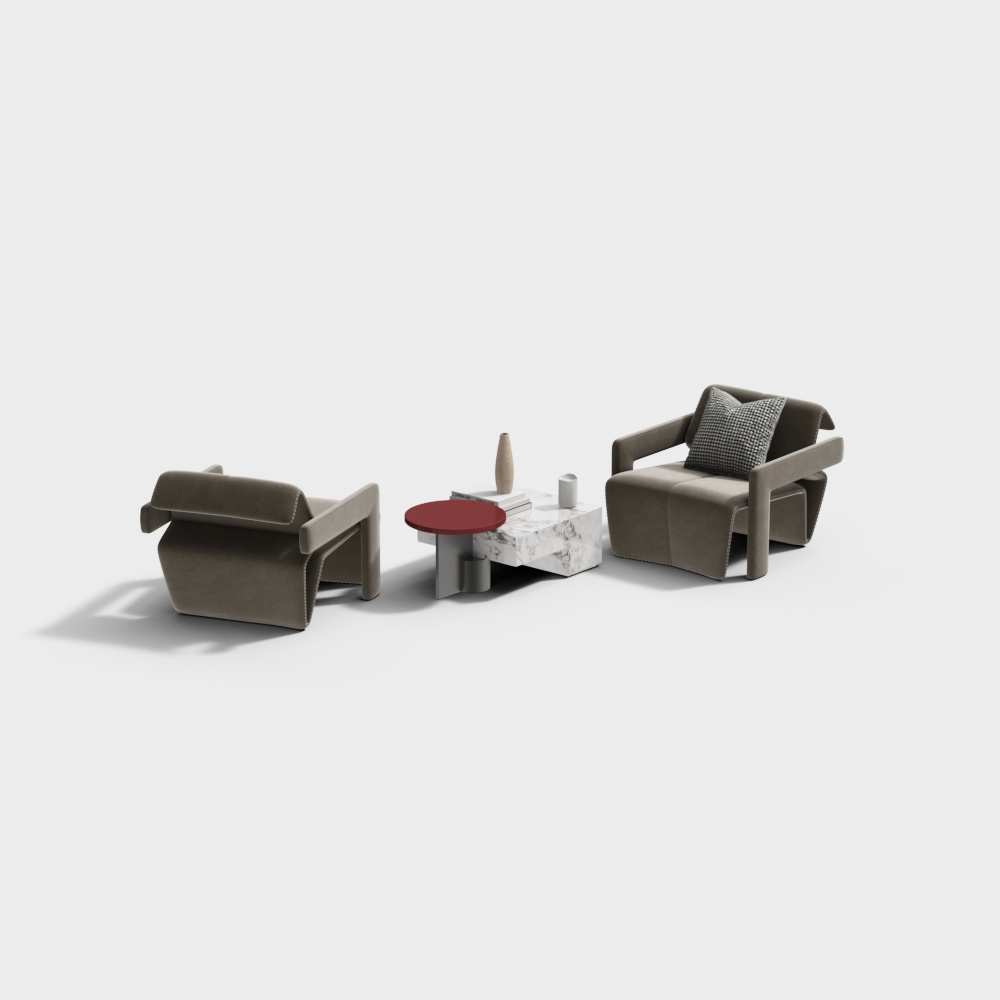 Modern Leisure Table and Chair Set
