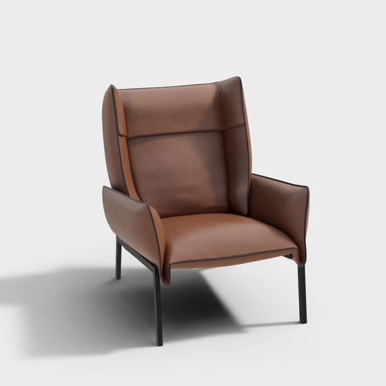 Urban Serenity Chair 3D model