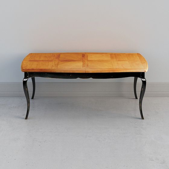 Vintage Style Coffee Table 3D model