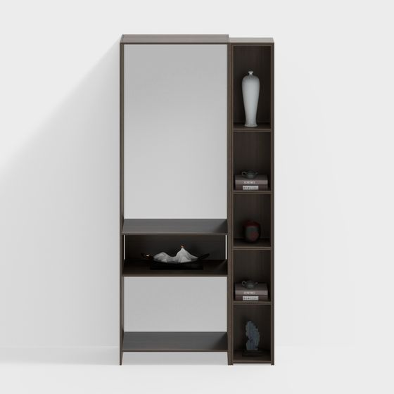 Urban Elegance Bookshelf 3D model