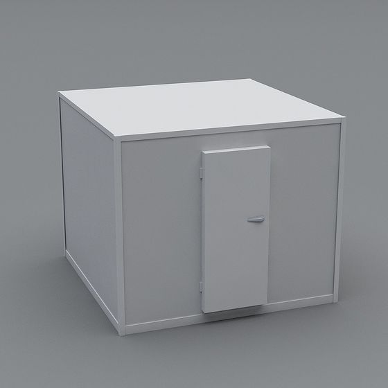 Stylish Storage Cabinet 3D model for Modern Applications