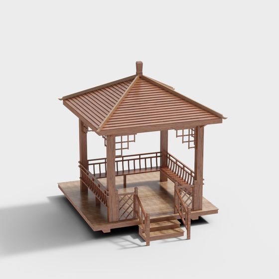 Oriental Pavilion 3D model