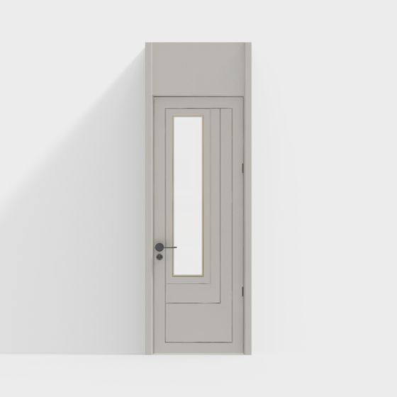 City Window Low-Poly 3D Model