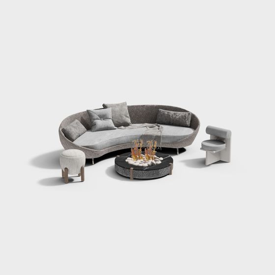 Cozy Retreat 3D model