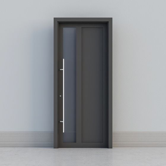 Stylish Urban Window Low-Poly 3D model