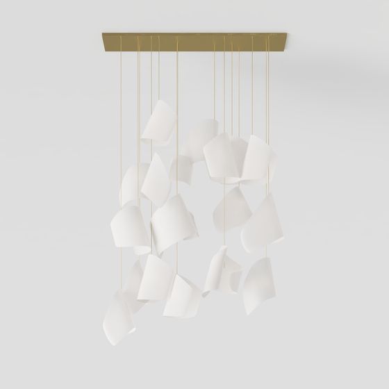 Suspended Light Language 3D model