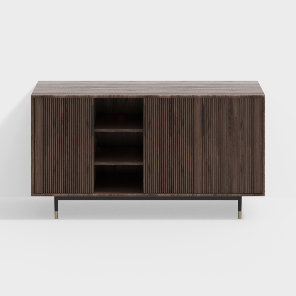 Tủ phụ Wabi-Sabi