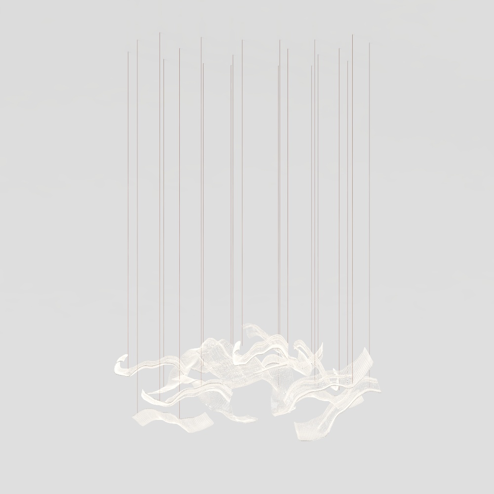 living room chandelier