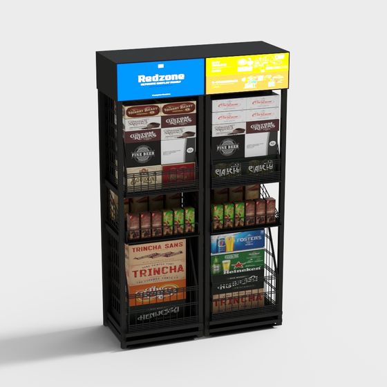 Redzone Display Stand 3D model for Creative Projects