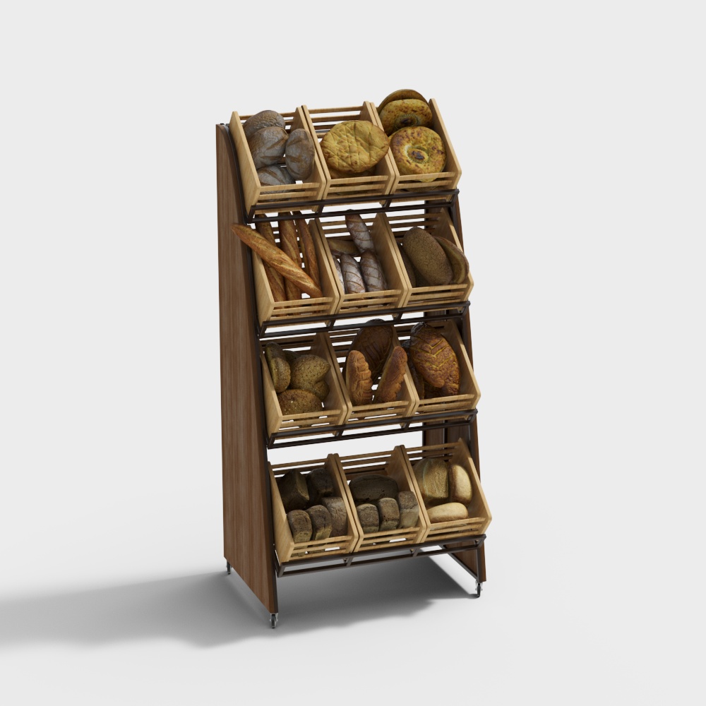 Charming Bakery Corner 3D model