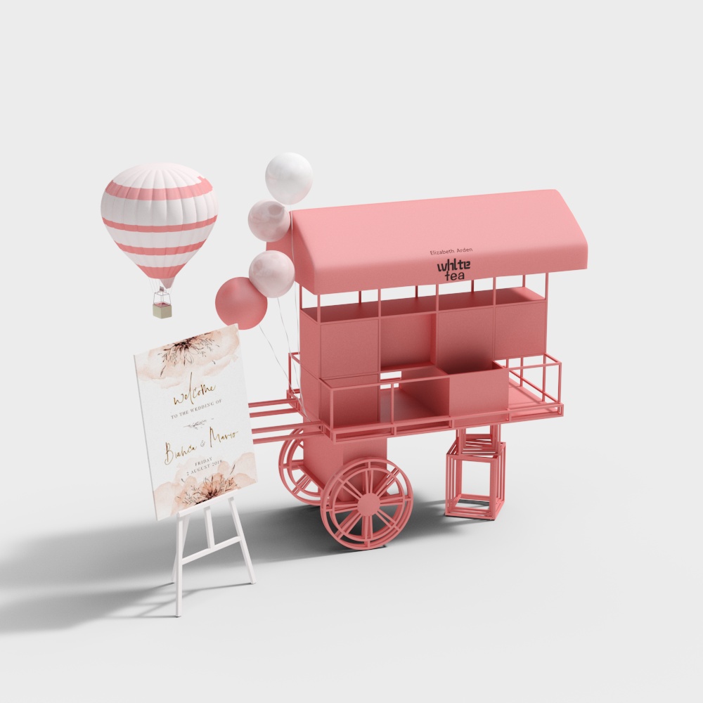 Modern dessert station