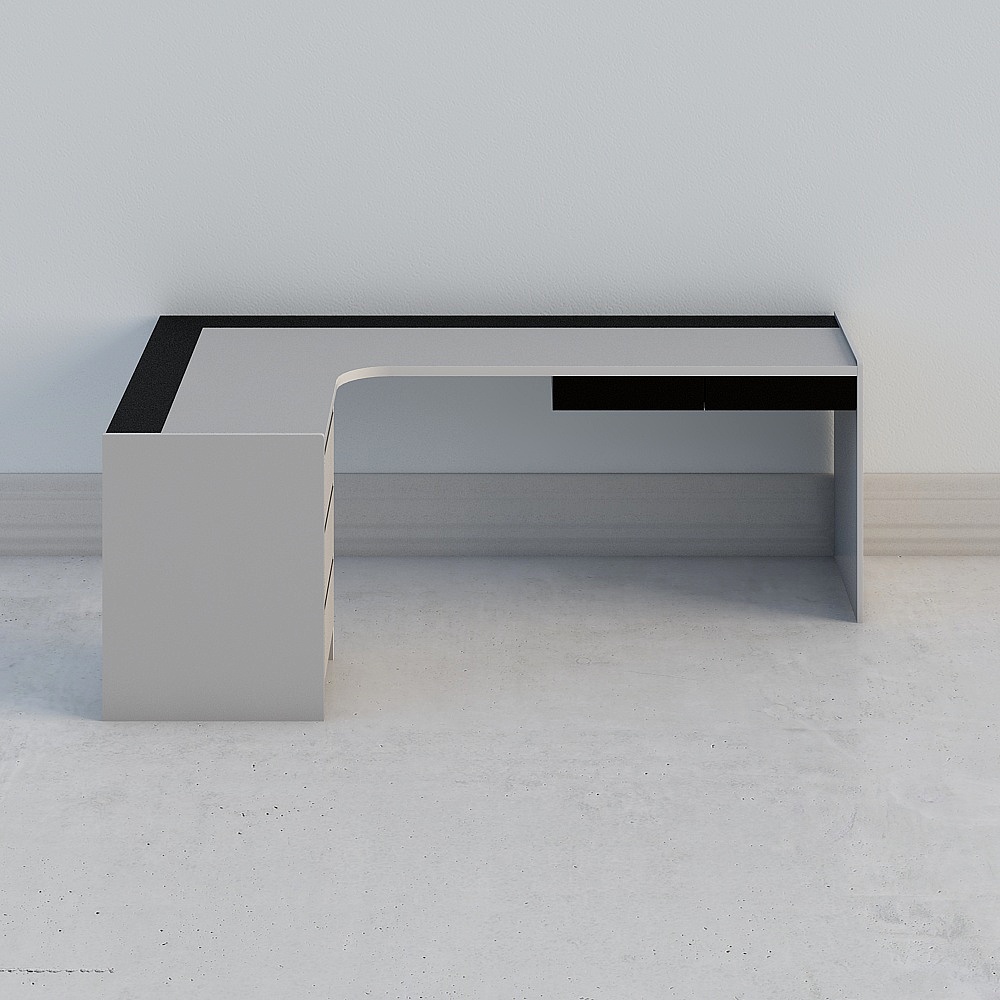 L-Shaped Table