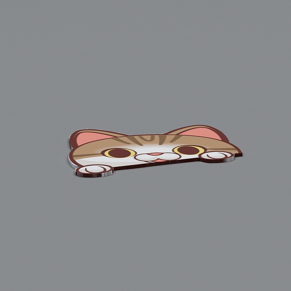Cozy Cat 3D model