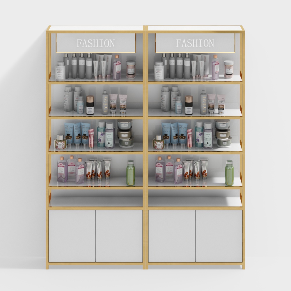 Modern cosmetics display cabinet