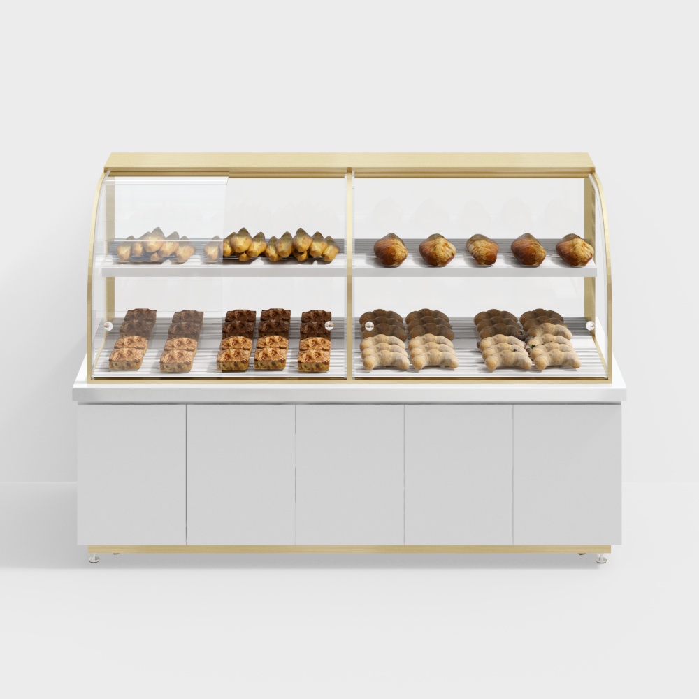 Modern bakery cabinet