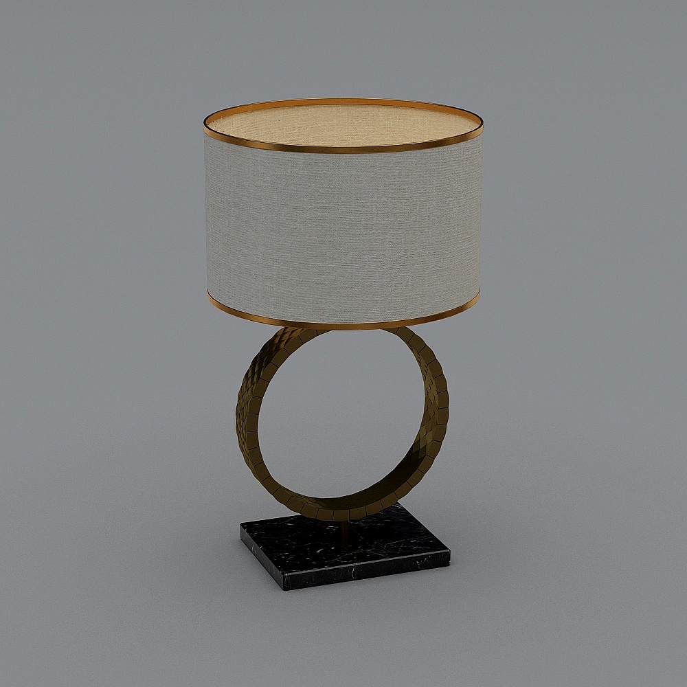 Custom Brass Table Lamp 1