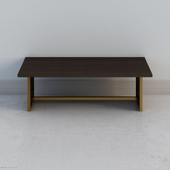 Stylish Urban Coffee Table 3D model for Modern Spaces