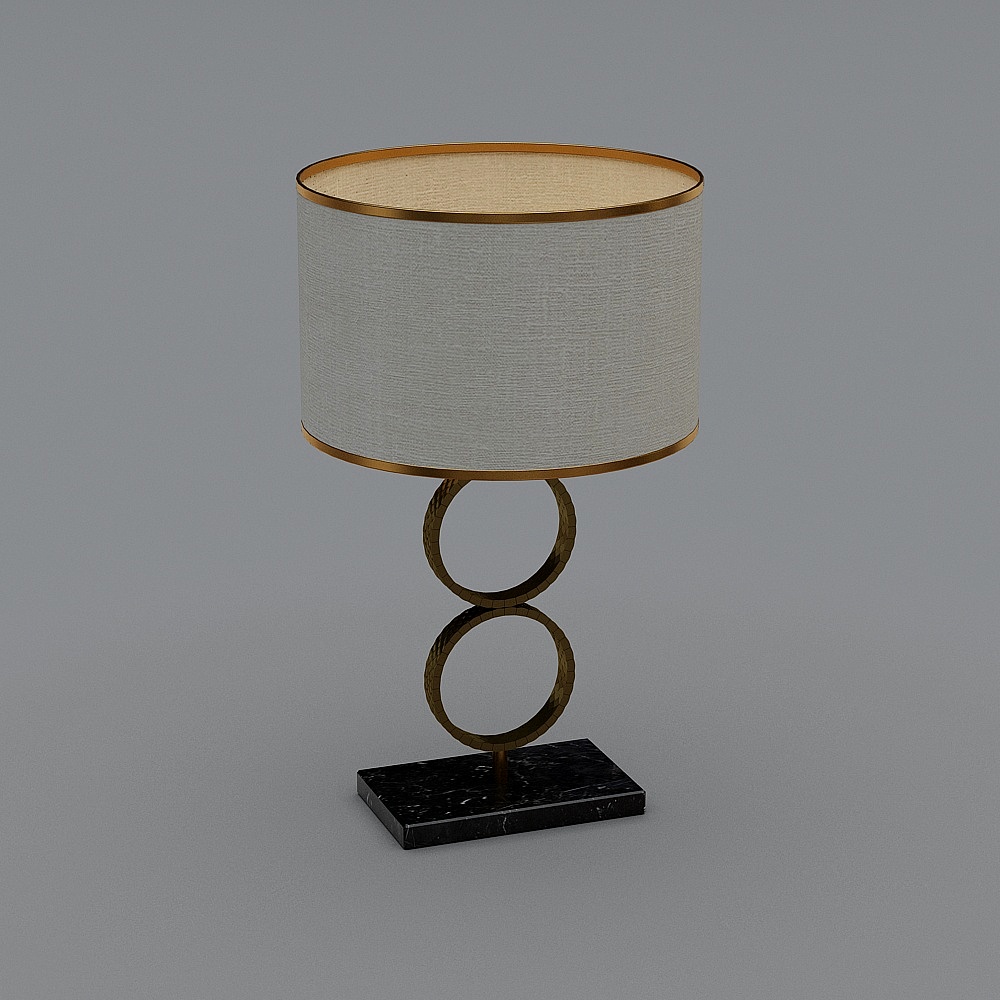 Custom Brass Table Lamp 2