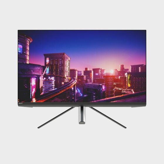 Futuristic City Nightscape 3D model