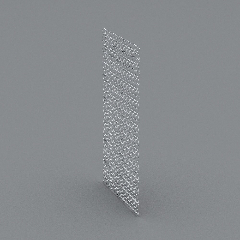 Woven Wall 3D Model - Low Poly High Detail Design