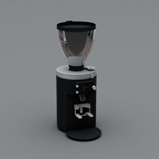 Elegant Coffee Grinder 3D model for Creative Projects