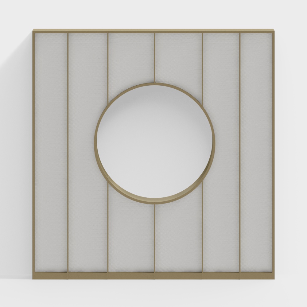 Reception room background wall