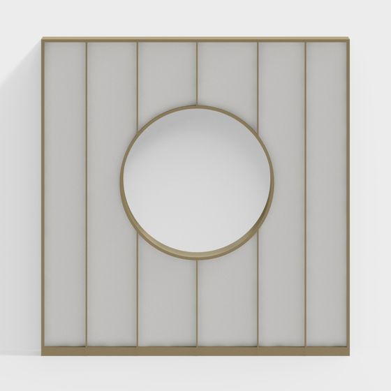 Elegant Low-Polygon 3D Model for Modern Design