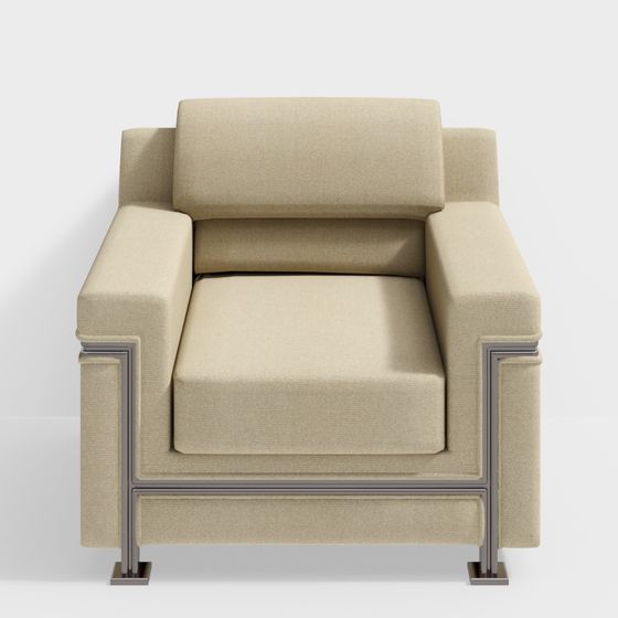 Urban Sofa 3D model in Modern Minimalist Style