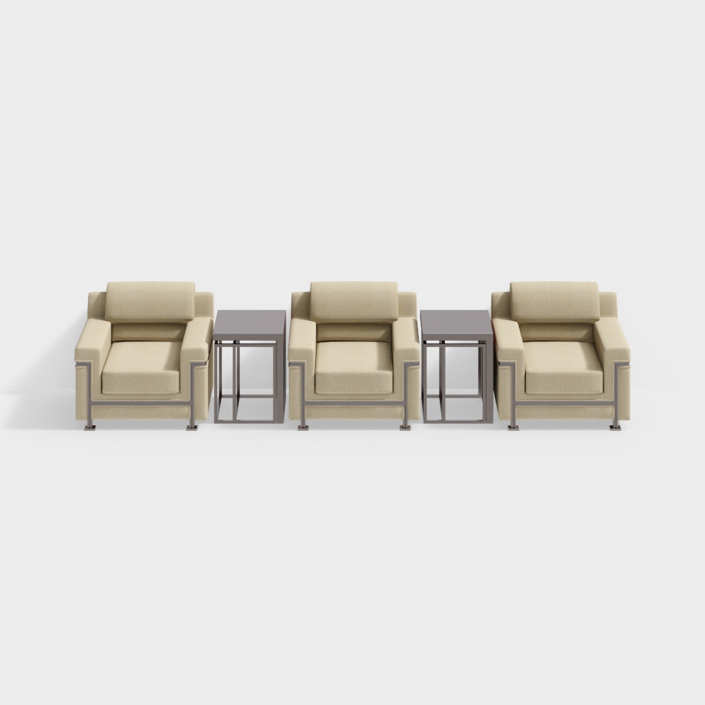 Reception room sofa set