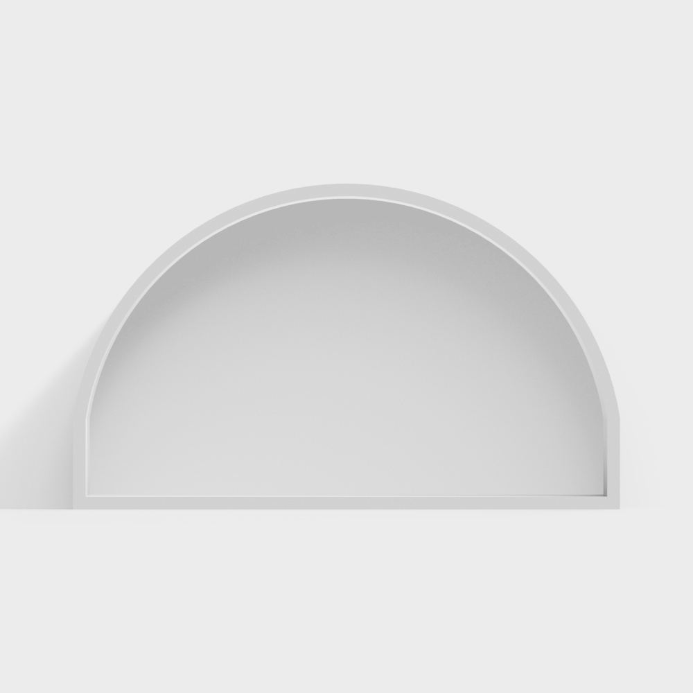 Kindergarten curved window