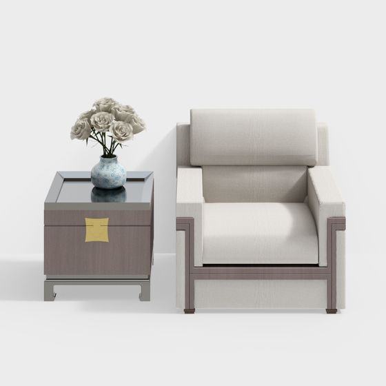 Urban Elegance Sofa 3D model