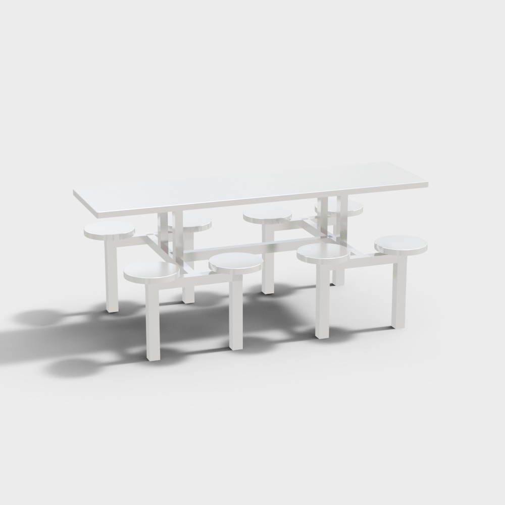 Canteen tables and chairs