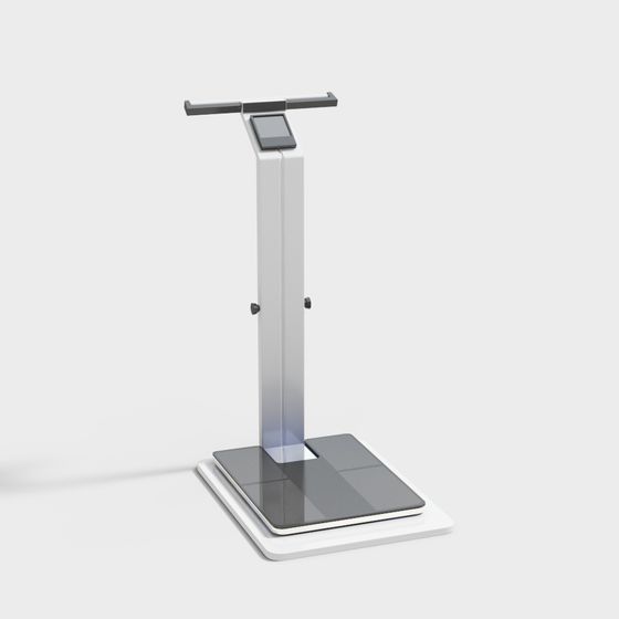 Futuristic Smart Scale 3D Model for Health Monitoring