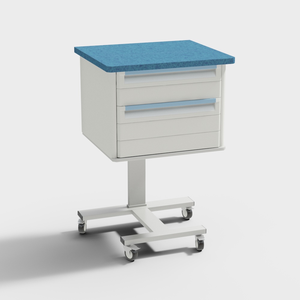 ダブルドロワー・医療キャビネット