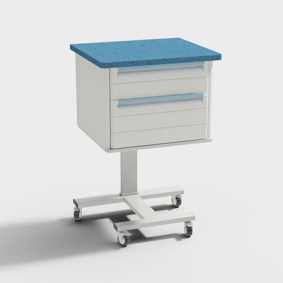 ダブルドロワー・医療キャビネット