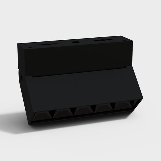 Industrial Module Low-Poly 3D model for Creative Projects