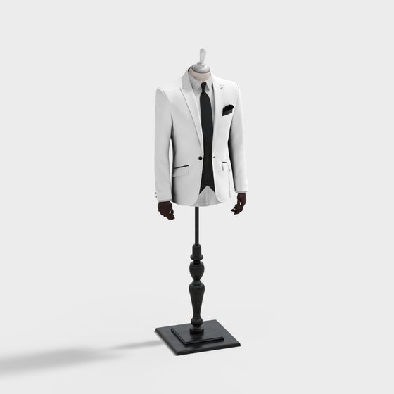 Elegant Suit 3D model for Modern Design
