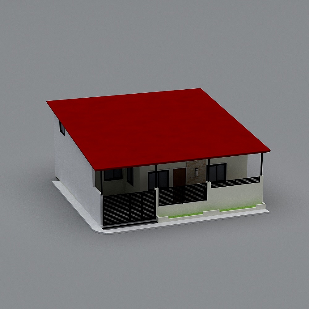 Urban Oasis 3D Model