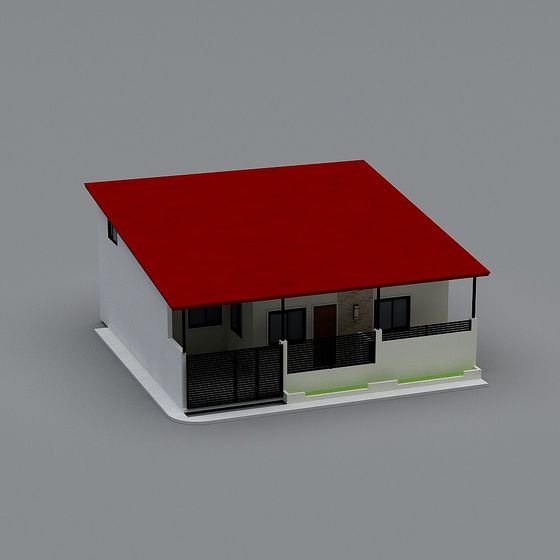 Urban Oasis 3D Model