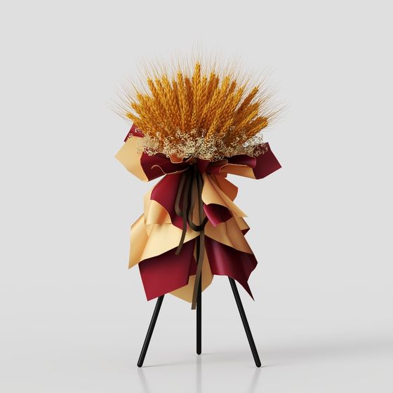 Harvest Gift Bouquet 3D model for Creative Projects