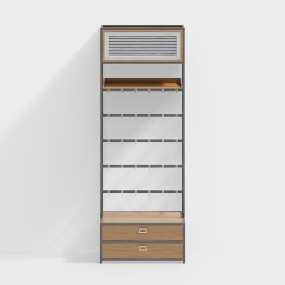 Urban Display Shelf 3D model